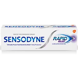 Sensodyne Rapid Relief for Strong Teeth & Gums with fast Acting Formula-Tube