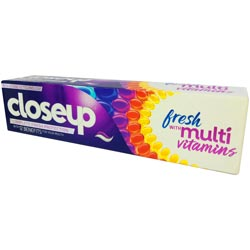 Closeup Complete Fresh Protection,12 BENEFITS,fresh with Multivitamins-Tube