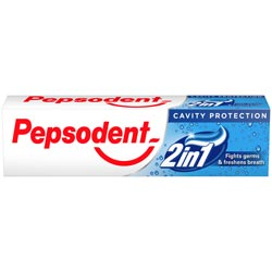 Pepsodent 2in1 Paste & Gel in one Toothpaste for Against Germs & Freshens Breath