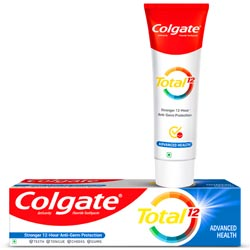 Colgate Total 12 Toothpaste,Stronger 12Hr Anti-Germ Protection-TOOTHBRUSH FREE