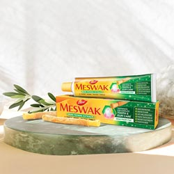 Dabur Meswak Tooth & Gum Care Toothpaste with PURE MISWAK Extract(Soap FREE)