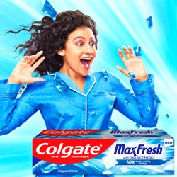 Colgate Maxfresh with Cooling Crystals 10X Long lasting Cooling Peppermint Ice-7