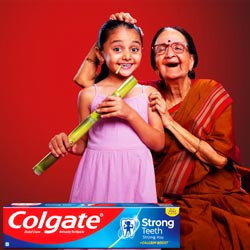 Colgate Strong Teeth Calcium Boost Anticavity Toothpaste with Arginine-16gm Tube