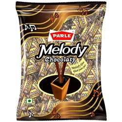 Parle Melody Chocolaty Shelled Choco Candy with Some Extra Pieces-Pouch