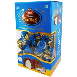 Otter PREMIUM Wonderz Creamy Coconut BIG Truffles-Upto 400gm Gift Pack