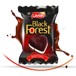 Lavian Black Forest Bigger & Better Premium Choco Candy with 5N Extra-520gm/65pc