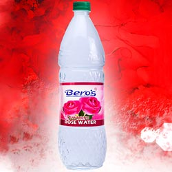 Bero's Non Edible Synthetic Rose Water for Pooja Purpose-Bottle