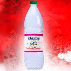 Bero's Synthetic Vinegar,Prepared from Acetic Acid-Bottle