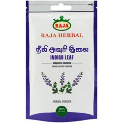 Raja Herbals Indigo Leaf/Neeli Avuri Siddha Sastric Medicine Powder-50gm Pouch