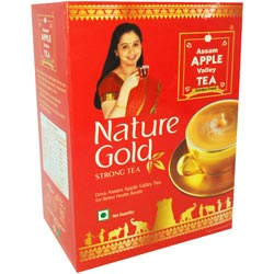 Assam Apple valley Tea Nature Gold STRONG TEA-100gm Carton(57% MEGA SAVER)