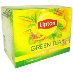 Lipton Green Tea Honey Lemon Flavoured Green Tea bags-TEA BAGS