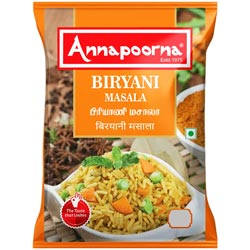 Annapoorna Biryani Powder-50gm Pouch