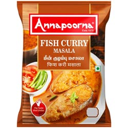 Annapoorna Fish Curry Masala-50gm Pouch