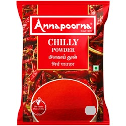 Annapoorna Chilli Powder-50gm Pouch