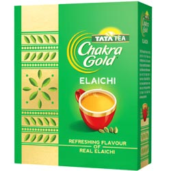 TATA Tea Chakra Gold Elaichi Flavoured Strong Tea with Long Lasting taste-CARTON