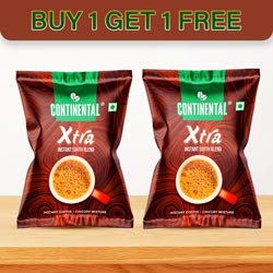 BUY 1 GET 1 Continental Xtra Instant South Blend Instant Coffee,Chicory-2N*50gm