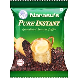 Narasu's Pure Instant 100% Granulated Instant & Soluble Coffee-50gm Pouch