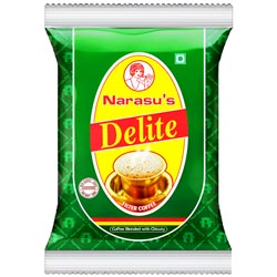 Narasu's Delite Suitable for Filter Coffee,Coffee(53%) with Chicory(47%)-12.5gm