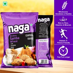 Naga Broken Samba Wheat/Samba Rava-Pouch