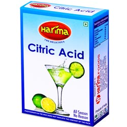 Harima Citric Acid Lemon Salt,All Season No Reason-50gm Carton