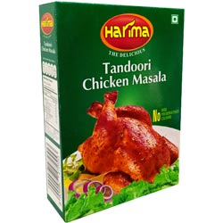 Harima tandoori Chicken Masala,No Msg,No Preservatives,No Colours-50gm Carton