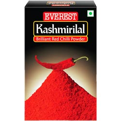 Everest Kashmirilal Brilliant Red Chilli Powder-100gm Carton