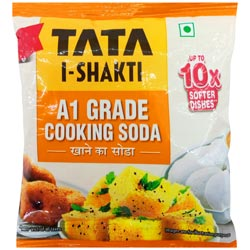 TATA I-Shakti A1 Grade Cooking Soda Upto 10X Softer Dishes-70gm Pouch