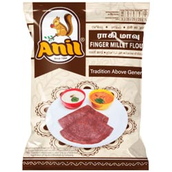 Anil Finger Millet(Ragi) Flour-500gm Pouch