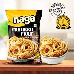 Naga Murukku Flour,Traditional Taste with Eztremely Crispy-500gm Pouch