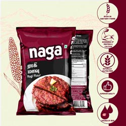 Naga Finger Millet(Ragi) Flour-500gm Pouch