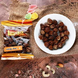 Linga Sesame Sweet Balls/Ellu Seedai Sweet Snacks-100gm Pouch