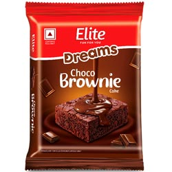 Elite Dreams Choco Brownie cake-180gm Pouch