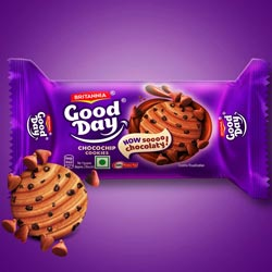 Britannia Good Day Chocochip Cookies with Soooo Chocolaty-Pouch