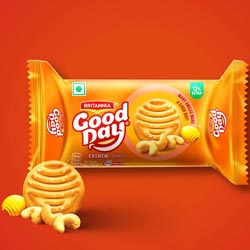 Britannia Good Day Cashew Cookies-52.5gm Pouch