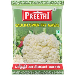 Preethi Cauliflower Fry Masal Powder-50gm Pouch