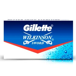 Gillette Wilkinson Sword Stainless Steel Razor Blades for Close Shave