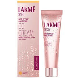 LAKME 9to5 CC Cream SPF 30 PA++ Skin Stylist Collection 03 Bronze Variant-9gm