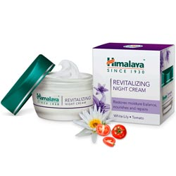 Himalaya Revitalizing Night Cream with White Lily & Tomato-50gm Bottle