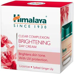 Himalaya Clear Complexion Brightening day Cream with UV Protection-50gm Bottle