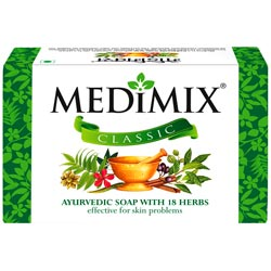 BUY 4 GET 1 FREE Medimix Classic Ayurvedic Soaps with 18 Herbs-5N*150gm