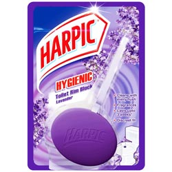 Harpic Hygienic Toilet Rim Block Lavender Flavour-26gm