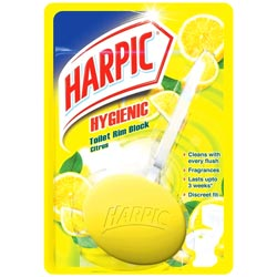 Harpic Hygienic Toilet Rim Block Citrus Flavour-26gm