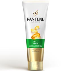 PANTENE Hair Science Silky Smooth Conditioner with Pro-V & Vitamin E-Pouch