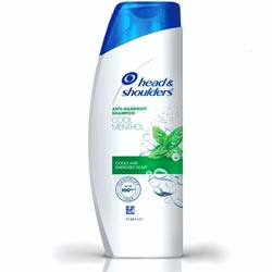 Head & Shoulders Cool Menthol Upto 100% Anti Dandruff Shampoo-Bottle