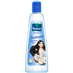 Parachute Advanced Jasmine with Vitamin Non Sticky Coconut Hair Oil-Bottle