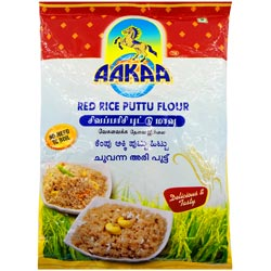 AAKAA Red Rice Puttu Flour,Delicious & Tasty,No Need to Boil-500gm Pouch