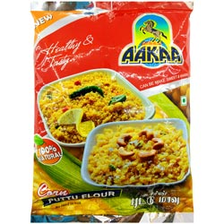 AAKAA Corn Puttu Flour,100% Natural,Healthy & Tasty,No Need to Boil-500gm Pouch