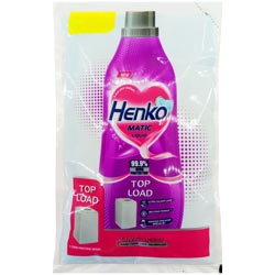 Henko Matic Liquid Top Load with 99.9% Germ Protection-50ml Pouch