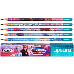 Disney Frozen 2,Extra Dark Pencils-1N Eraser,1N Sharpener FREE