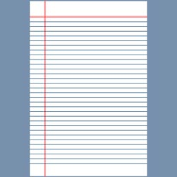 King Size/Long Size 4 Pages White Sheet for Writing,White Paper-MOQ 10Pcs